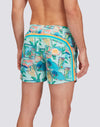 Sundek Costume uomo corto con vita elasticata Repreve con stampa greetings from Mexico