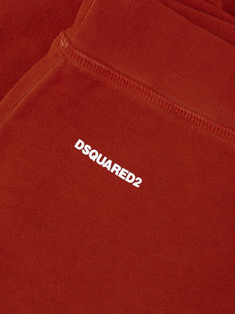 DSQUARED2 Pantalone Felpa Flared a Vita Alta Dsquared2 da donna