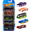 scatola di Hot Wheels 5 voitur