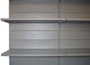 Modulo continuativo scaffale metallico con piani regolabili da negozio cm. 45x30x250h