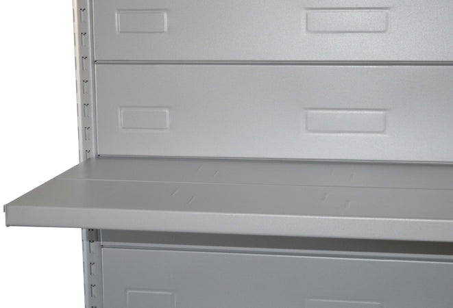 Modulo aggiuntivo scaffale per negozio abbigliamento di cm. 45x40x250h