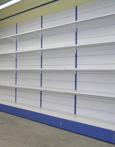 Modulo aggiuntivo scaffale negozio abbigliamento di cm. 45x40x250h
