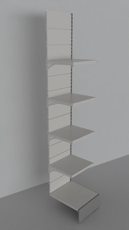 Modulo aggiuntivo per scaffale a piani con mensole di cm. 45x50x250h