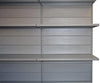 Modulo aggiuntivo scaffale in metallo verniciato da negozio di cm. 45x50x300h