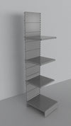 Modulo continuativo per scaffalatura metallica a parete di cm. 45x60x200h