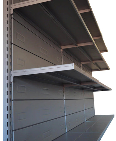 Modulo continuativo per scaffalatura metallica a parete di cm. 45x60x200h