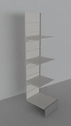 Modulo continuativo per scaffalatura a parete di cm. 45x60x200h
