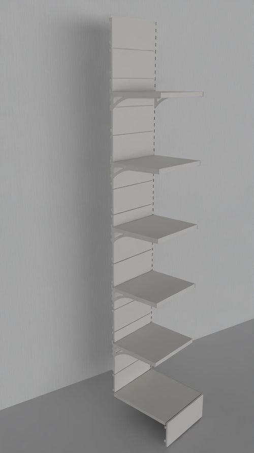 Modulo aggiuntivo per scaffale a piani con mensole di cm. 45x60x300h