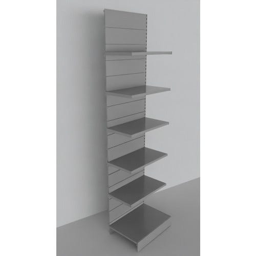 Modulo aggiuntivo da scaffale a piani regolabili da negozio di cm. 75x50x250h