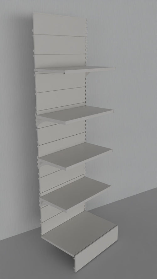 Modulo aggiuntivo scaffale per negozio di cm. 80x60x250h
