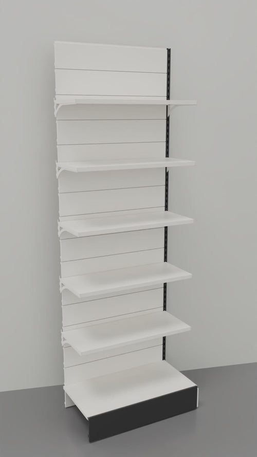 Modulo aggiuntivo scaffalatura verniciata di cm. 100x40x300h