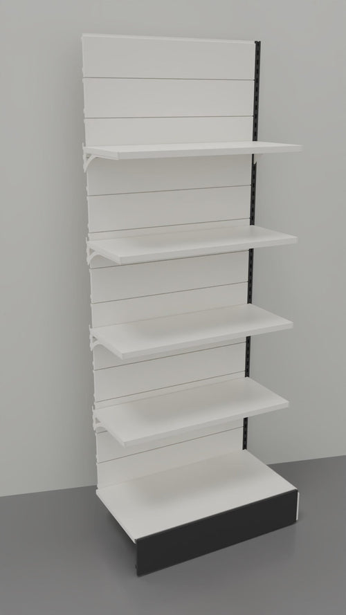 Modulo aggiuntivo scaffale negozio abbigliamento di cm. 100x50x250h