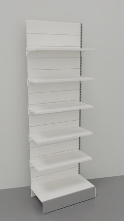 Modulo aggiuntivo per scaffalatura metallica per negozi di cm. 100x50x300h
