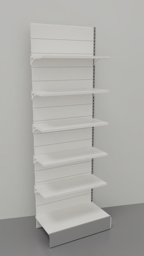 Modulo aggiuntivo per scaffalatura metallica per negozi di cm. 100x50x300h