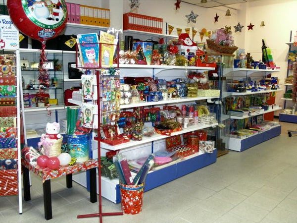 Modulo aggiuntivo scaffale metallico a centro stanza di cm. 97x60x140h