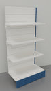 Modulo aggiuntivo di scaffalatura da negozio di cm. 100x60x200h