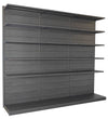 Modulo continuativo scaffale a parete per negozio di cm. 100x60x200h