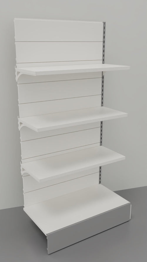 Modulo aggiuntivo scaffale negozio abbigliamento di cm. 100x60x200h