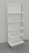 Modulo continuativo scaffale a parete da negozio di cm. 100x60x250h