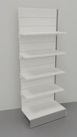 Modulo continuativo scaffale a parete da negozio di cm. 100x60x250h