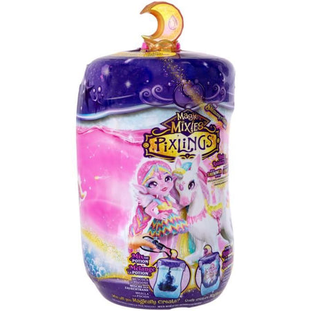 Pixling Unia e Cosmic Doll - MAGIC MIXIES - Bambola e unicorno in bottiglia, con ingredienti