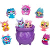 Confezione da 9 mini figure - MISCELE MAGICHE - Mini creature collezionabili, calderoni e ingredienti inclusi