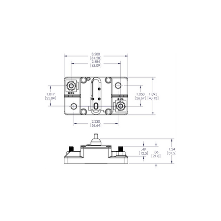 Magnetotermico A Filo 70A