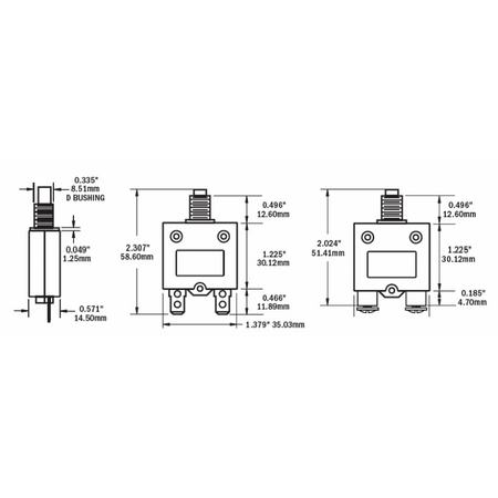 Magnetotermico A Pulsante 5A