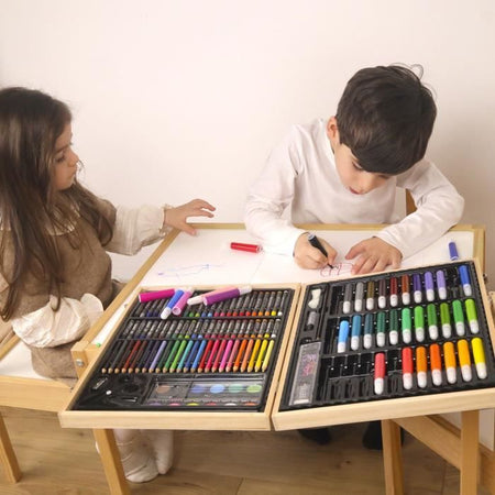 Valigetta da disegno - MANO DELL'ARTISTA - 150 pezzi - Tempo libero creativo - Dai 5 anni