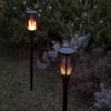 LUMI GARDEN Torcia solare Maity Sun - Effetto fiamma - LED - H 80 cm - Bianco caldo