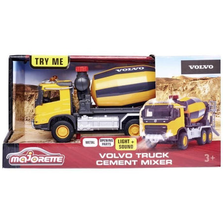 Majorette - Camion trottola - 19 cm - Suoni e luci