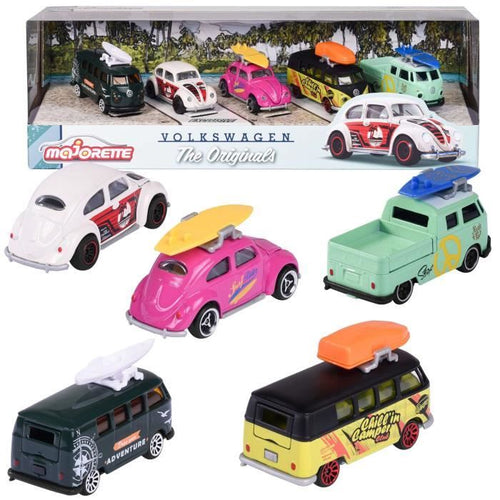 Set di 5 auto in metallo Volkswagen The Originals
