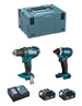 MAKITA Kit DLX2127TJ (DDF482 + DTD152 + 2 x 5,0 Ah + DC18RC + MAKPAC 3)
