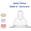 MAM Teat Flow 0 Extra Slow - Silicone