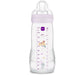 Biberon - MAM BABY - Easy Active - +6 mesi - 330 ml - Tettarella X flusso - Lilla