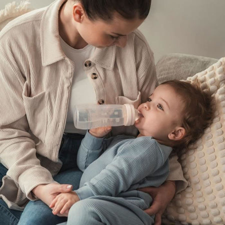 Biberon - MAM BABY - Easy Active - +6 mesi - 330 ml - Tettarella X flusso - Ice