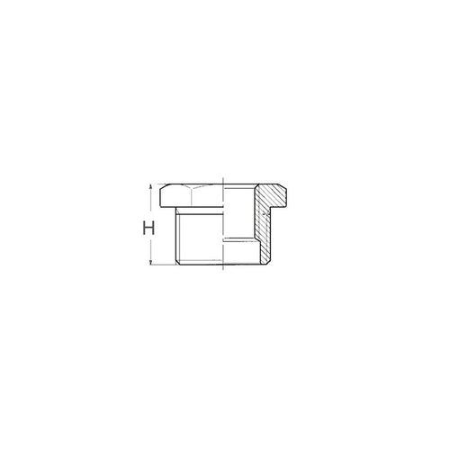 Man. Rid. In Bronzo M-F Da 1/2-3/8