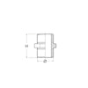 Man. Rid. In Bronzo M-M Da 2'-1'1/2