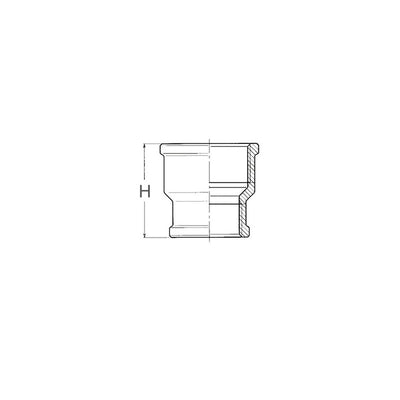 Man. Rid. In Bronzof-F Da 1/2 A 3/8