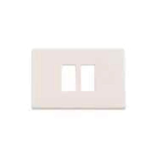 PLACCA RESINA 2 P. VICINI  BIANCO COMP. MAGIC