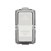 PULSANTE DOPPIO PER SERRANDE 2NA 10A COMP. MAGIC