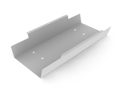 Marsupio per elettrificazione scrivania a doppia postazione