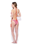 MARINA ABAGNALE | Bikini triangolo e slip fantasia geometrica