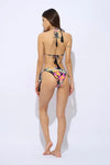 MARINA ABAGNALE | Bikini triangolo e slip fantasia floreale