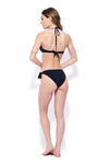 MARINA ABAGNALE | Bikini triangolo e slip con ricamo fiori