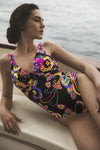 MARINA ABAGNALE | Costume intero fantasia floreale