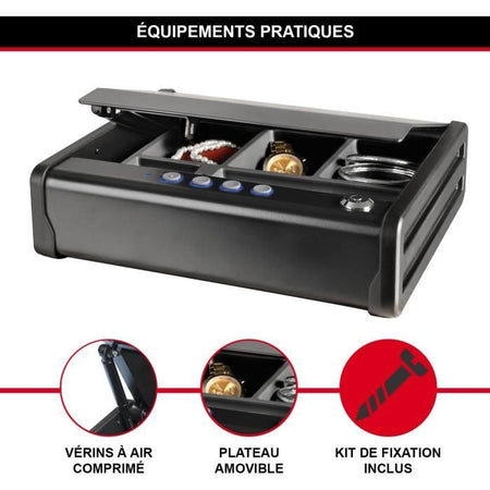 MASTER LOCK Cassaforte compatta (chiave + codice elettronico) - 2.3 L