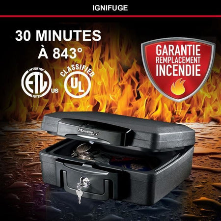 MASTER LOCK Custodia di sicurezza / Sicuro - Ignifugo e impermeabile - Taglia S - 4.9L