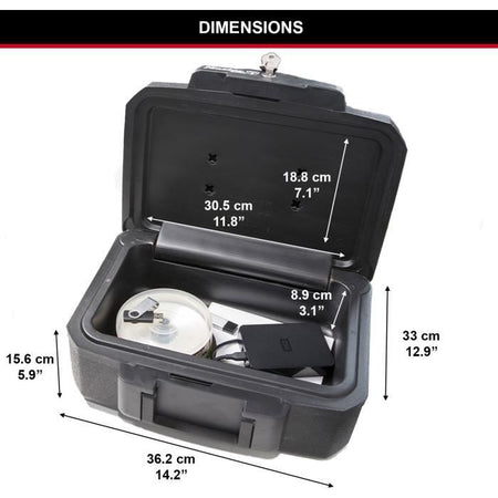 MASTER LOCK Custodia di sicurezza / Sicuro - Ignifugo e impermeabile - Taglia S - 4.9L