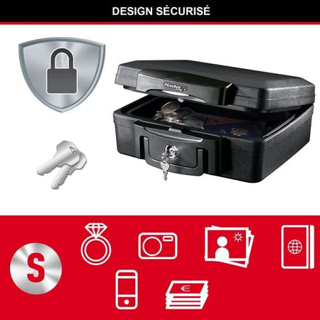 MASTER LOCK Custodia di sicurezza / Sicuro - Ignifugo e impermeabile - Taglia S - 4.9L